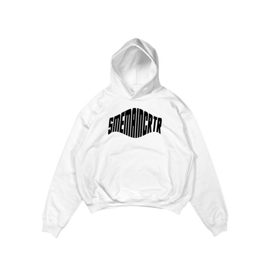 SMEMAINCRTR WHITE HOODIE